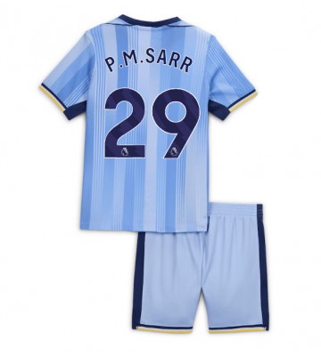 Tottenham Hotspur Pape Matar Sarr #29 Segunda Equipación Niños 2024-25 Manga Corta (+ Pantalones cortos)